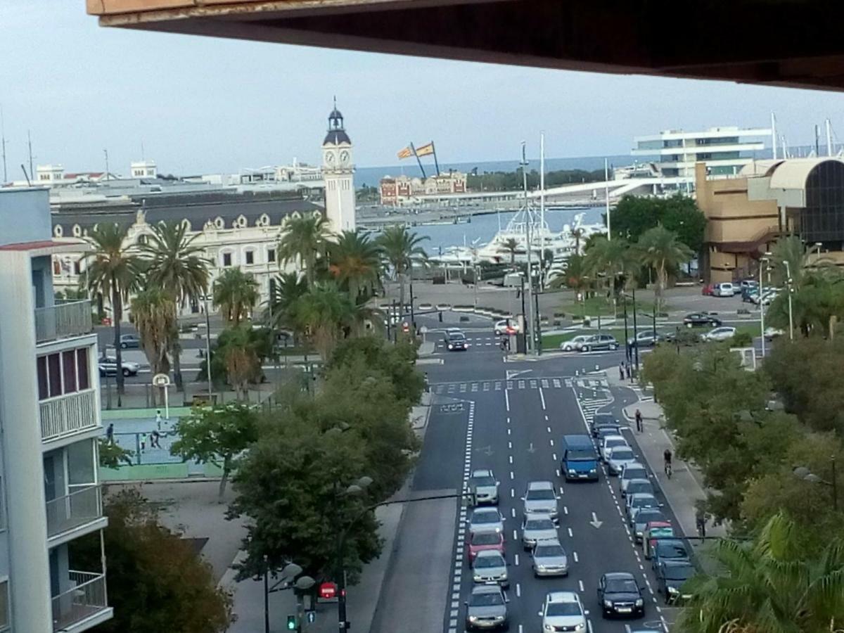 Apartamento La Marina Real Valencia Buitenkant foto